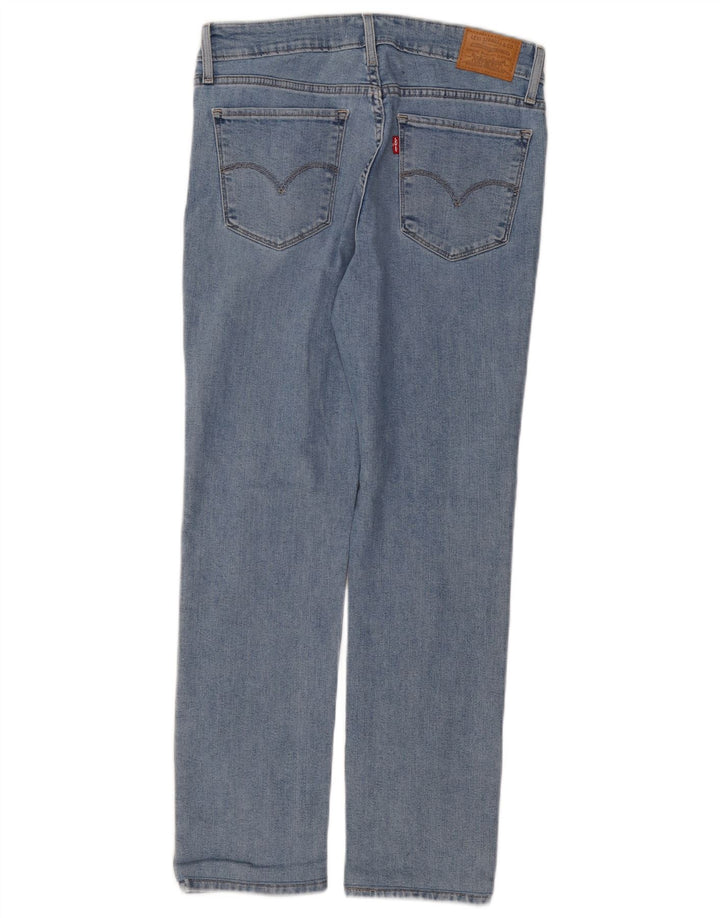 LEVI'S Womens 712 Slim Jeans W29 L27 Blue Cotton