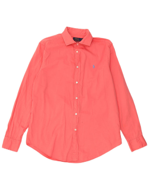 Polo Ralph Lauren Mens Relaxed Fit Shirt Medium Pink