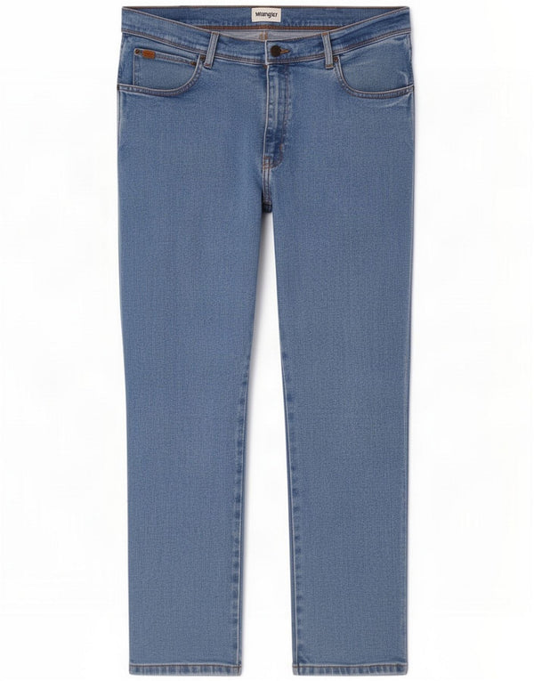 Wrangler Mens Texas Slim Jeans W38 L30 Blue
