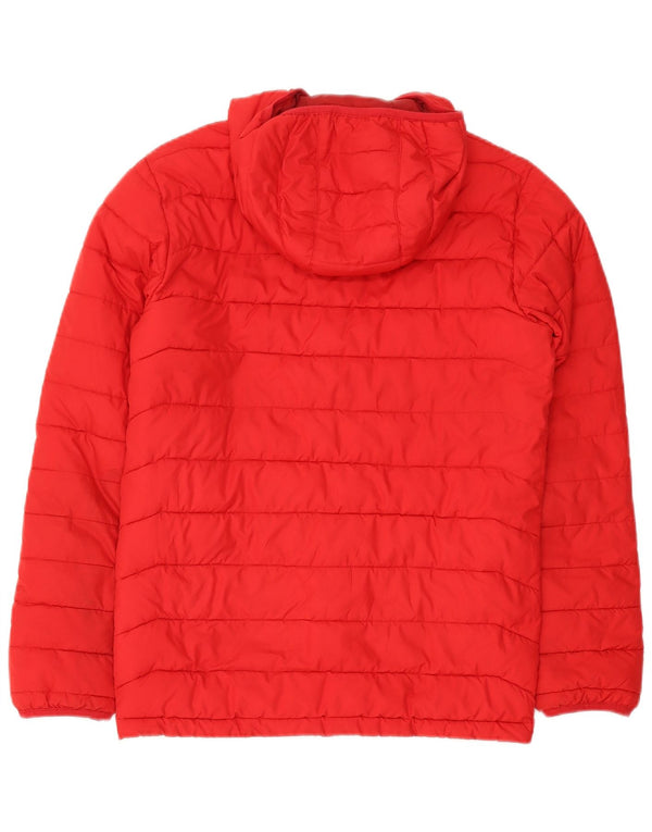 Columbia Damen-Jacke mit Kapuze, gepolstert, UK 18, XL, Rot, Polyester