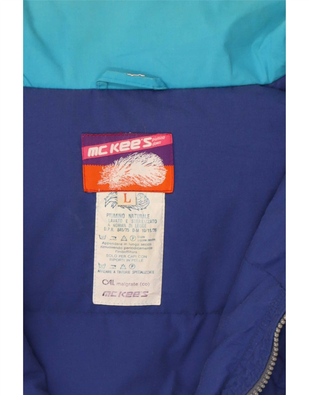 Giacca da sci con cappuccio da uomo di MC Kee UK 40 Large multicolore Colourblock