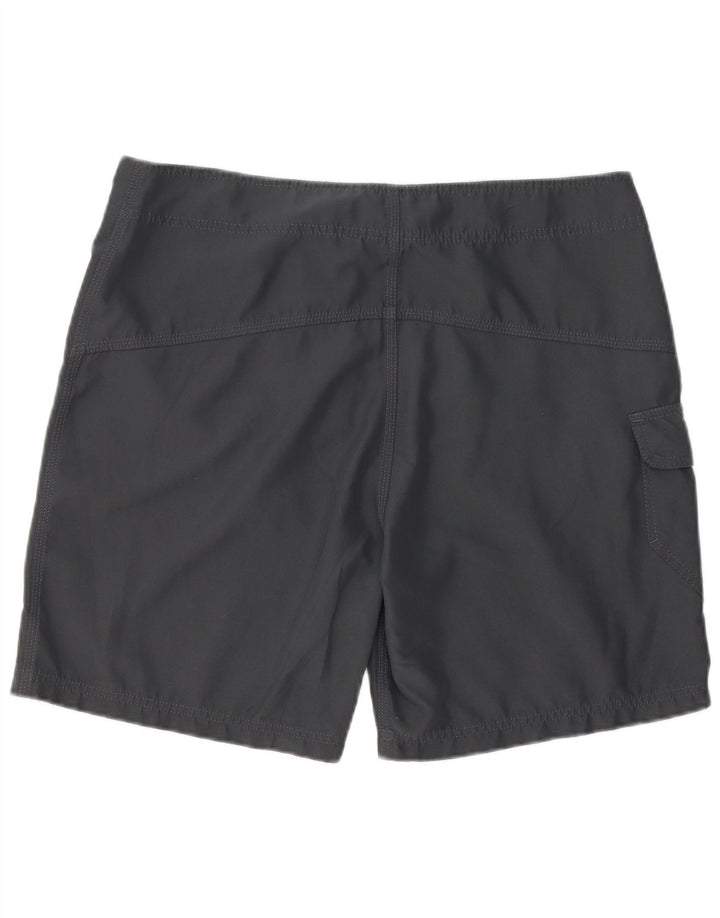 Hurley Herren-Badeshorts, groß, graues Polyester