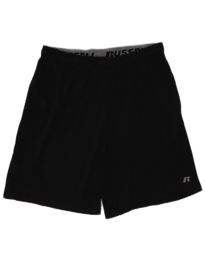 Pantaloncini sportivi Dri-Power da uomo RUSSELL ATHLETIC poliestere nero medio