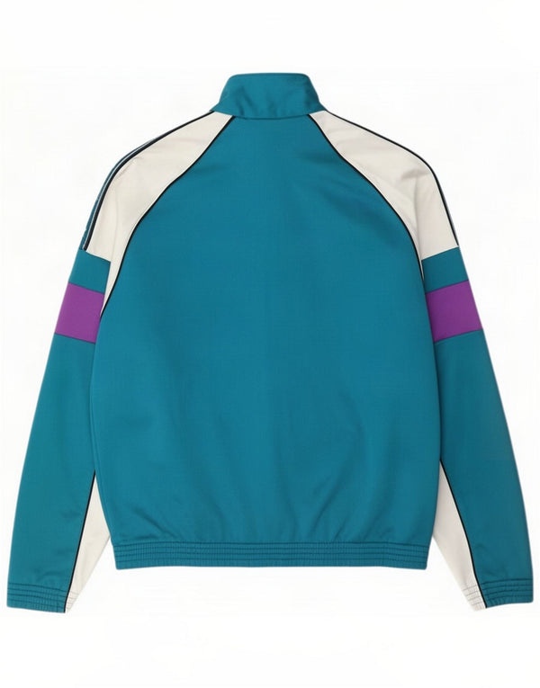 Giacca da ginnastica grafica da uomo Champion XL in nylon color block blu