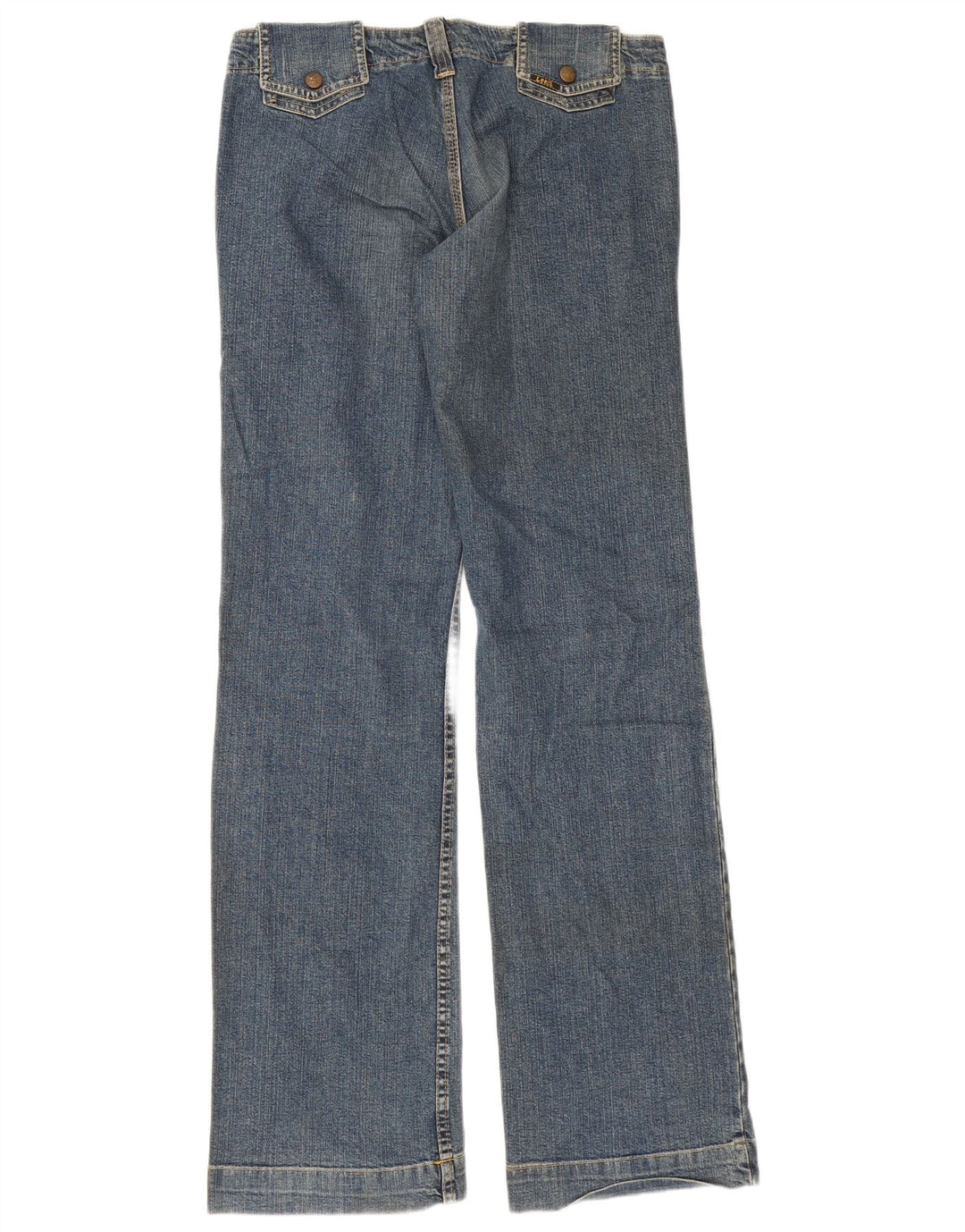 Lee Womens Wide Leg Jeans W28 L30 Blue Cotton