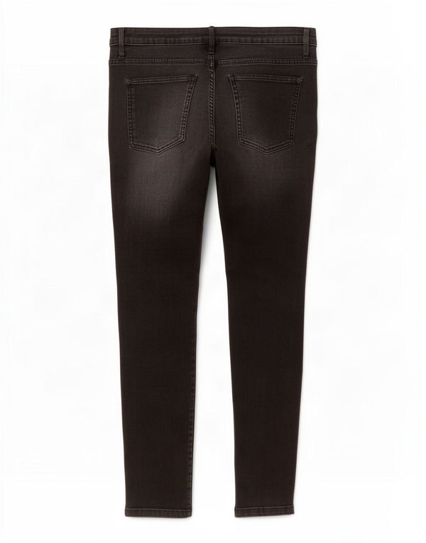 Jeans super skinny da donna Marks & Spencer UK 14 Large W32 L28 Cotone nero