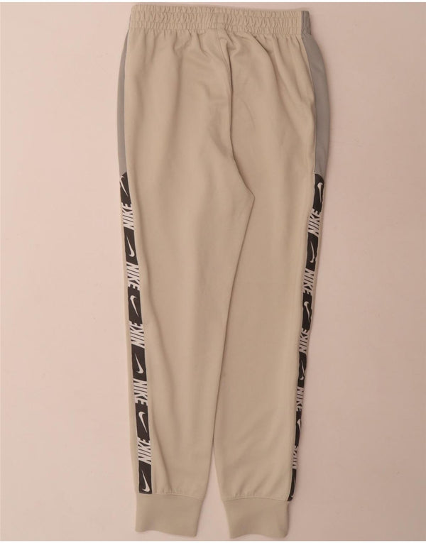 Nike Herre grafisk træningsdragt Bukser Joggers XS Beige Colourblock Polyester