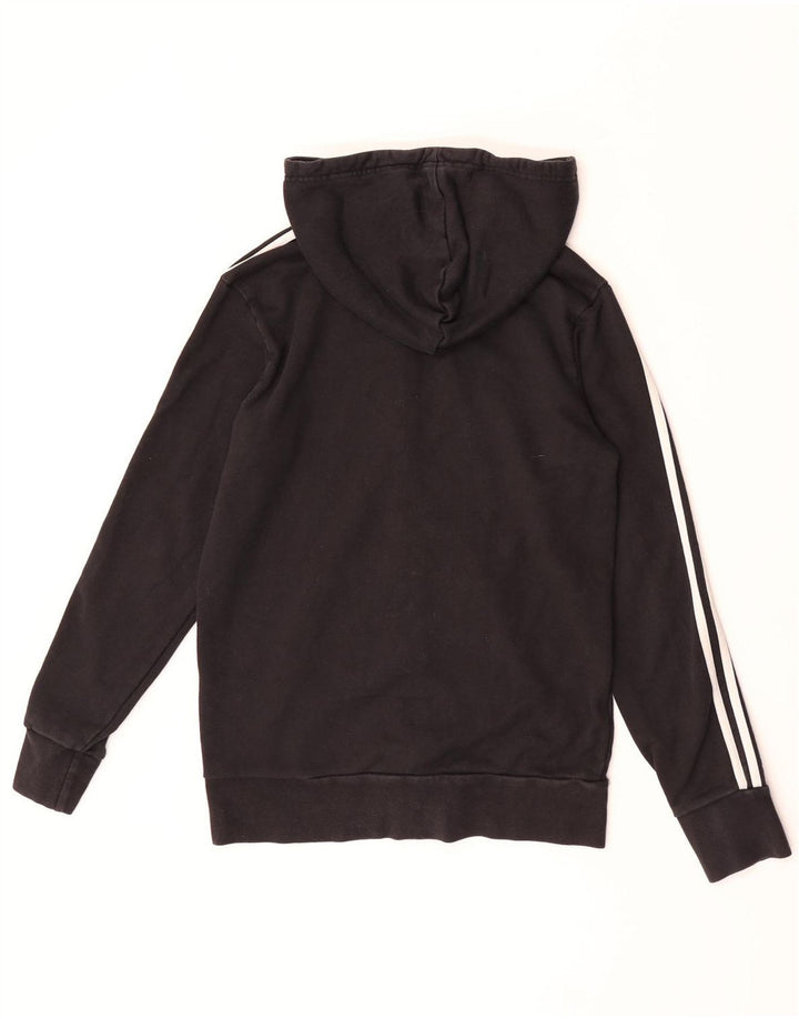 Adidas Mens Zip Hoodie Sweater Small Black