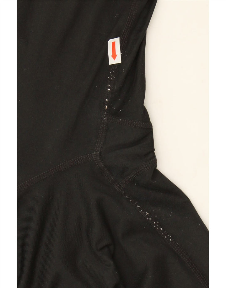 NIKE Womens Leggings UK 14 Medium Black Polyester Vintage Nike and Second-Hand Nike from Messina Hembry 
