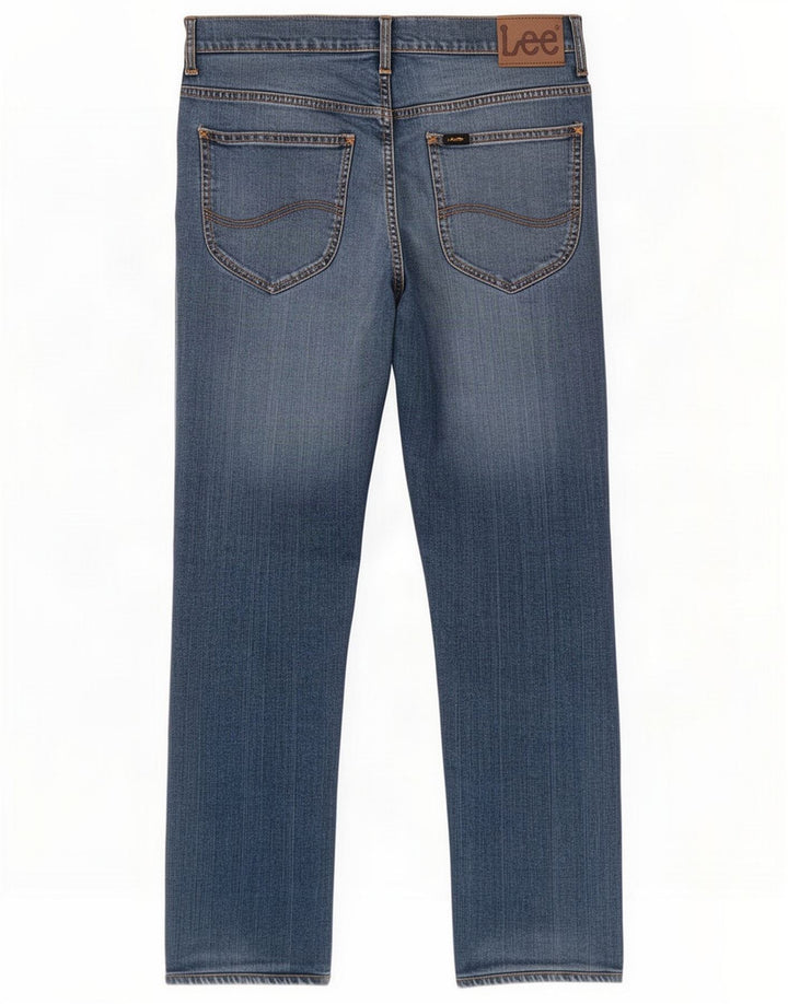 Lee Macky Straight Jeans W34 L28 Blue