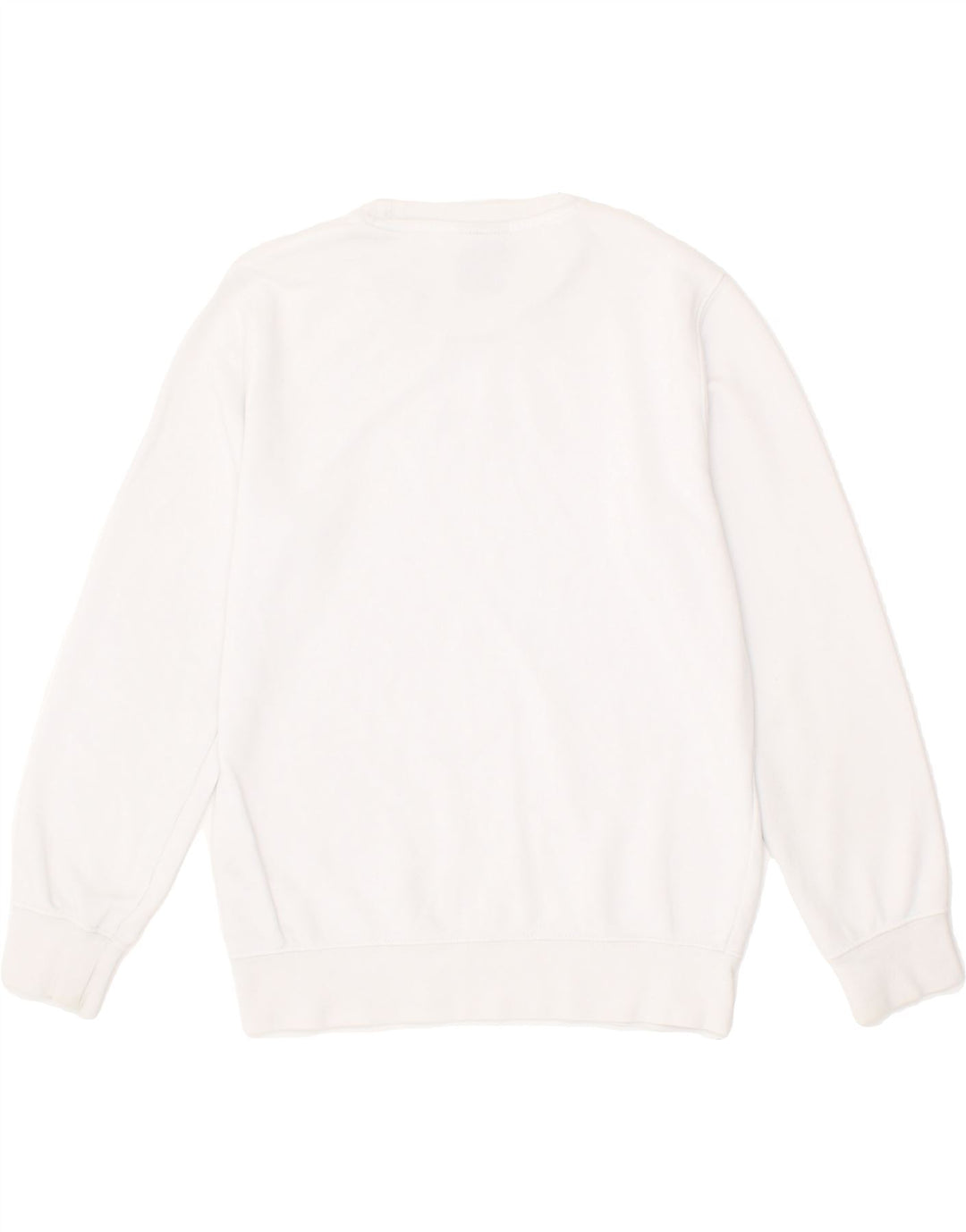 CHAMPION Boys Graphic Sweatshirt Jumper 9-10 Years Medium White Cotton Vintage Champion and Second-Hand Champion from Messina Hembry 