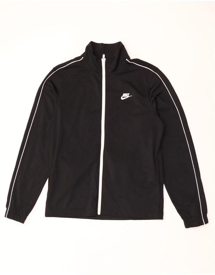 Nike træningsdragt til mænd, topjakke, medium sort polyester