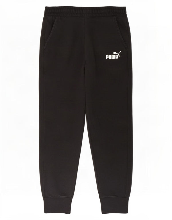 Puma Damen Trainingshose Jogger UK 12 Medium Schwarz