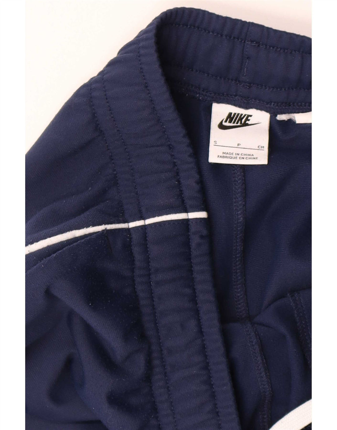 Nike Pantalones de chándal para mujer UK 10 Small Azul marino Poliéster
