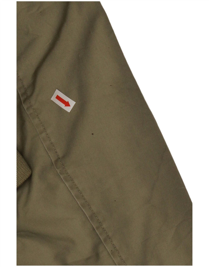 Woolrich Mens Hooded Padded Jacket UK 42 XL Khaki