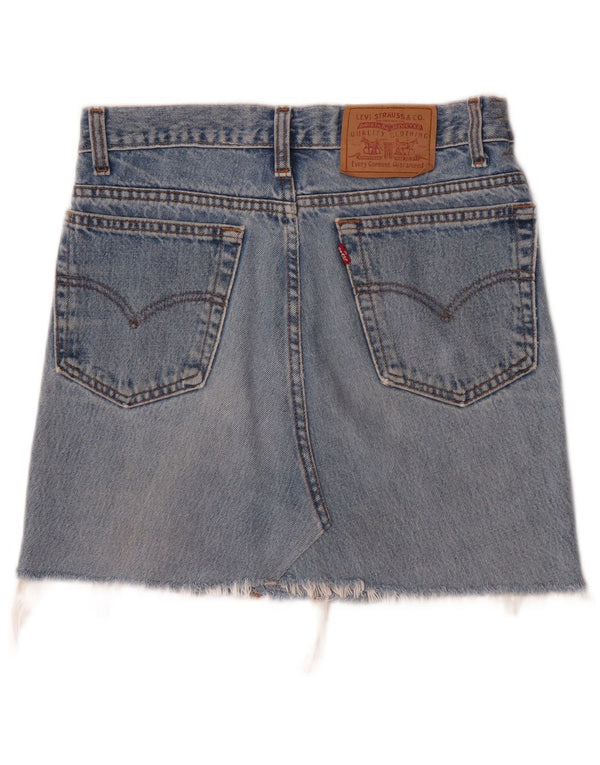 Женская джинсовая юбка Levi's W31, средний синий