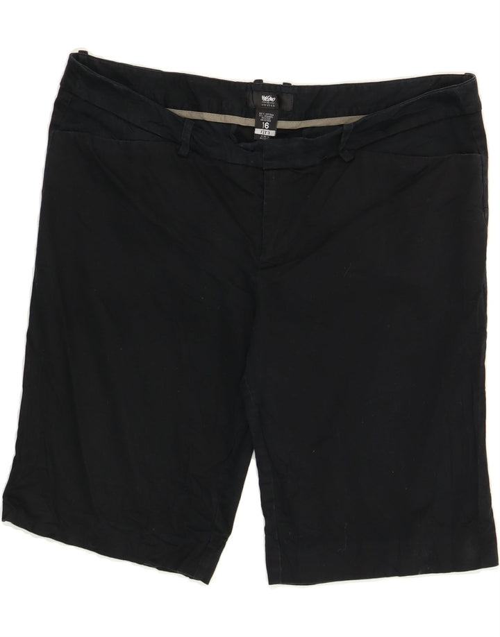 MOSSIMO Mens Casual Shorts US 16 2XL W38 Black Cotton Vintage Mossimo and Second-Hand Mossimo from Messina Hembry 