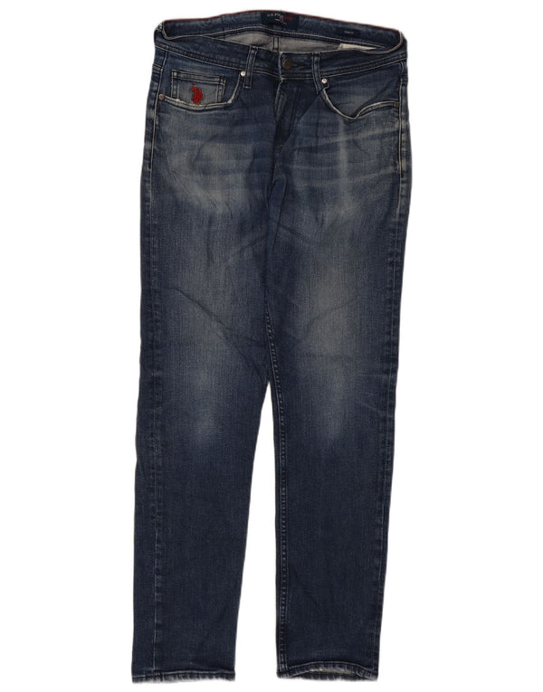 U.S. Polo Assn. Mens Slim Jeans W31 L30 Navy Blue