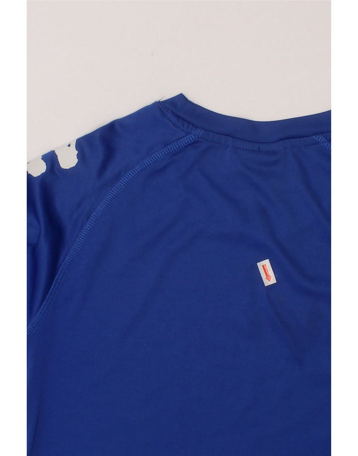 KAPPA Boys Graphic T-Shirt Top 9-10 Years Blue Vintage Kappa and Second-Hand Kappa from Messina Hembry 