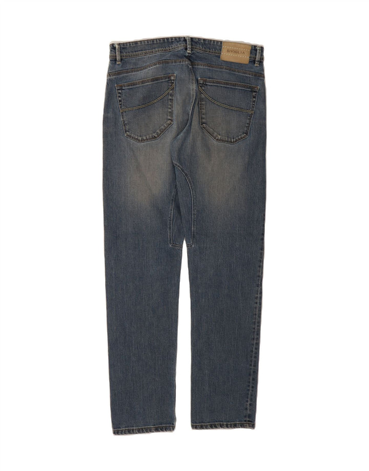 SIVIGLIA Womens Slim Jeans W35 L33 Blue Cotton Vintage SIVIGLIA and Second-Hand SIVIGLIA from Messina Hembry 