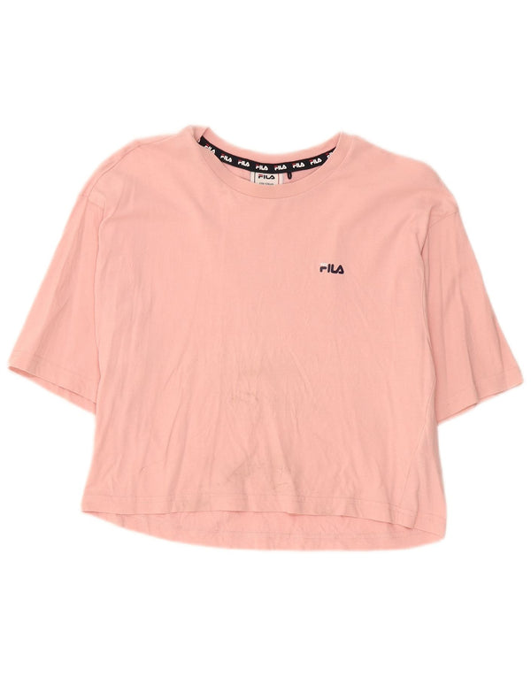 Fila Camiseta Corta Niñas 15-16 Años Rosa Algodón