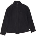FILA Womens Fleece Jacket UK 14 Large Black Vintage Fila and Second-Hand Fila from Messina Hembry 