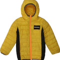 DIESEL Boys Hooded Padded Jacket 3-4 Years Yellow Polyester | Vintage Diesel | Thrift | Second-Hand Diesel | Used Clothing | Messina Hembry 