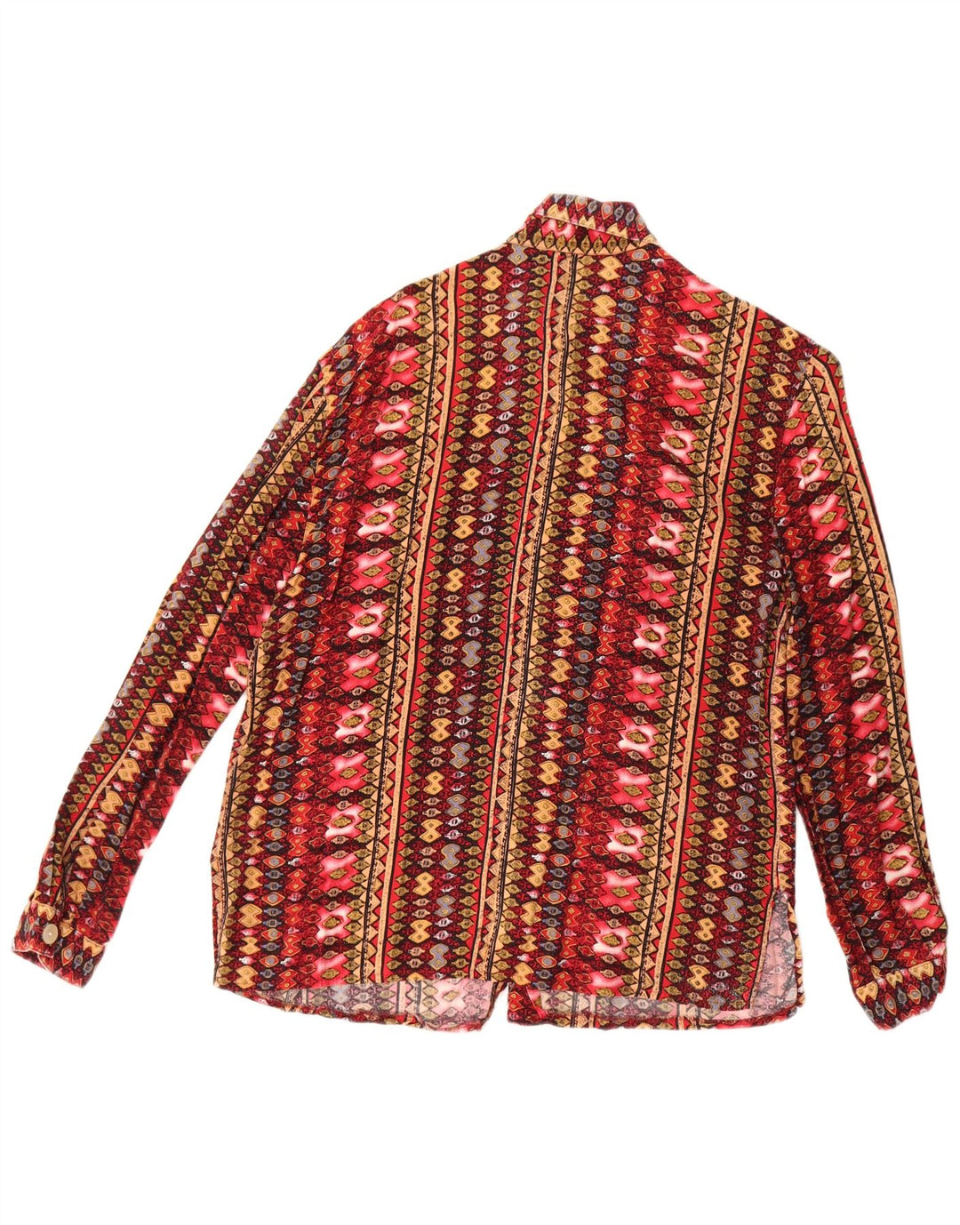 Vintage Womens Loose Fit Shirt EU 40 Medium Multicoloured Geometric
