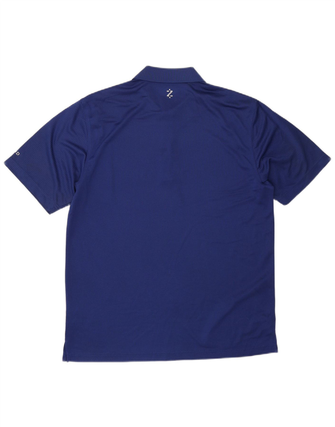 Izod Herren-Poloshirt aus mittelblauem Polyester