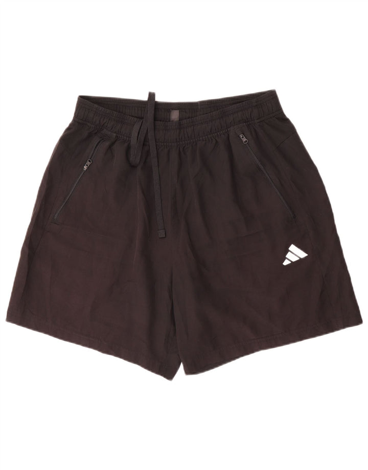 Adidas Mens Sport Shorts Large Black Polyester