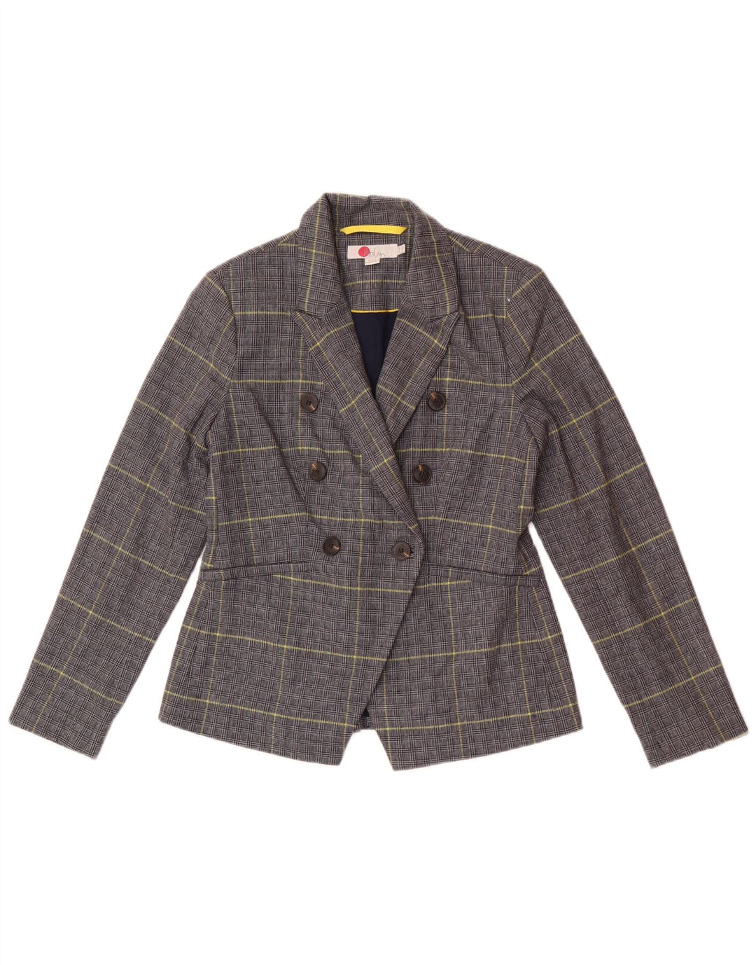 Jachetă Boden pentru femei Mica Blazer UK 10 Mic bleumarin Houndstooth