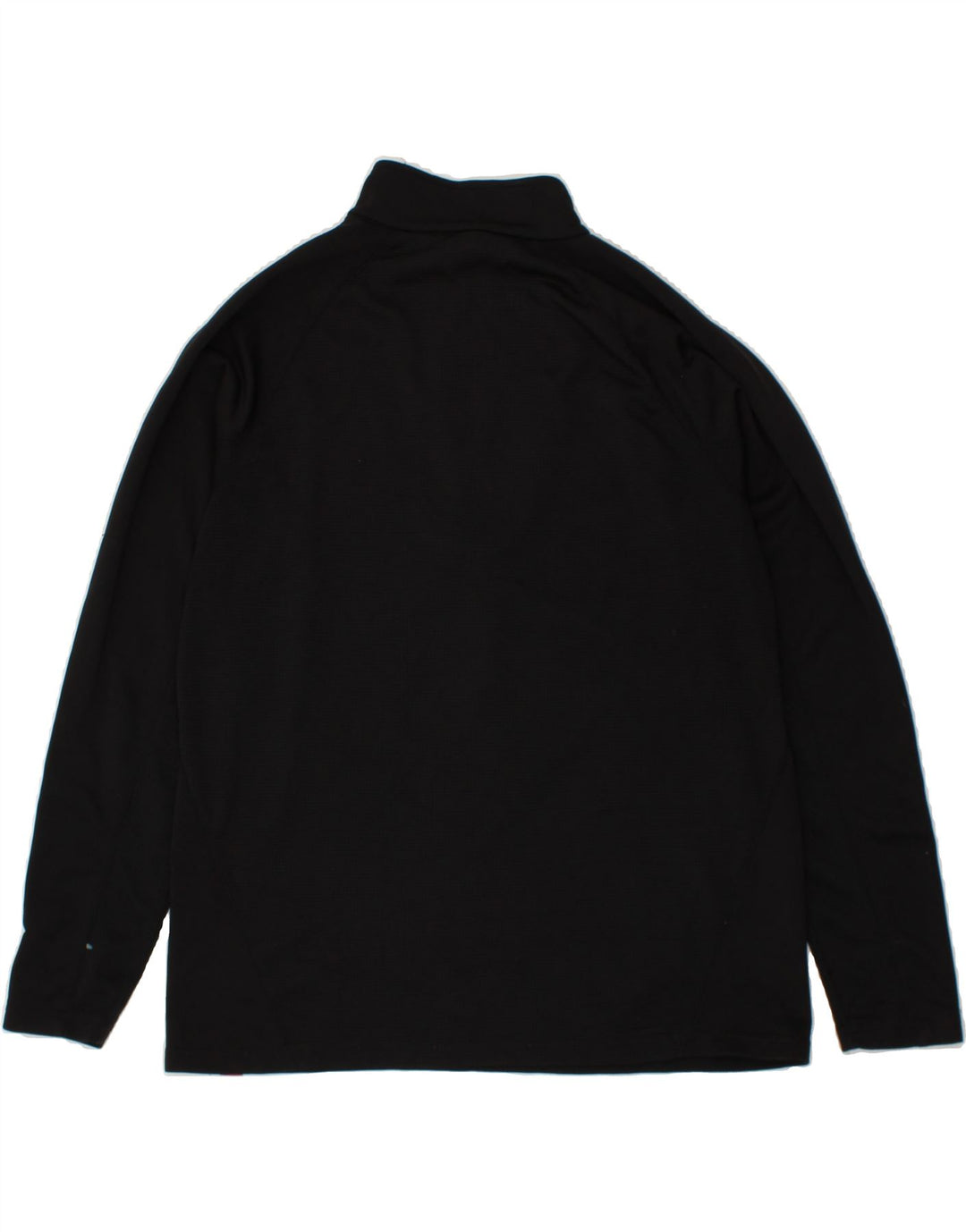 TRESPASS Mens Zip Neck Pullover Tracksuit Top Large Black Vintage Trespass and Second-Hand Trespass from Messina Hembry 