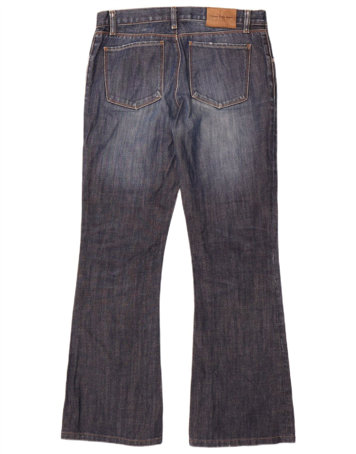 Calvin Klein Womens Bootcut Jeans W28 L29 Navy Blue