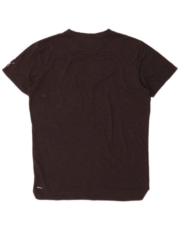 Puma Womens Graphic T-Shirt Top UK 16 Large Black
