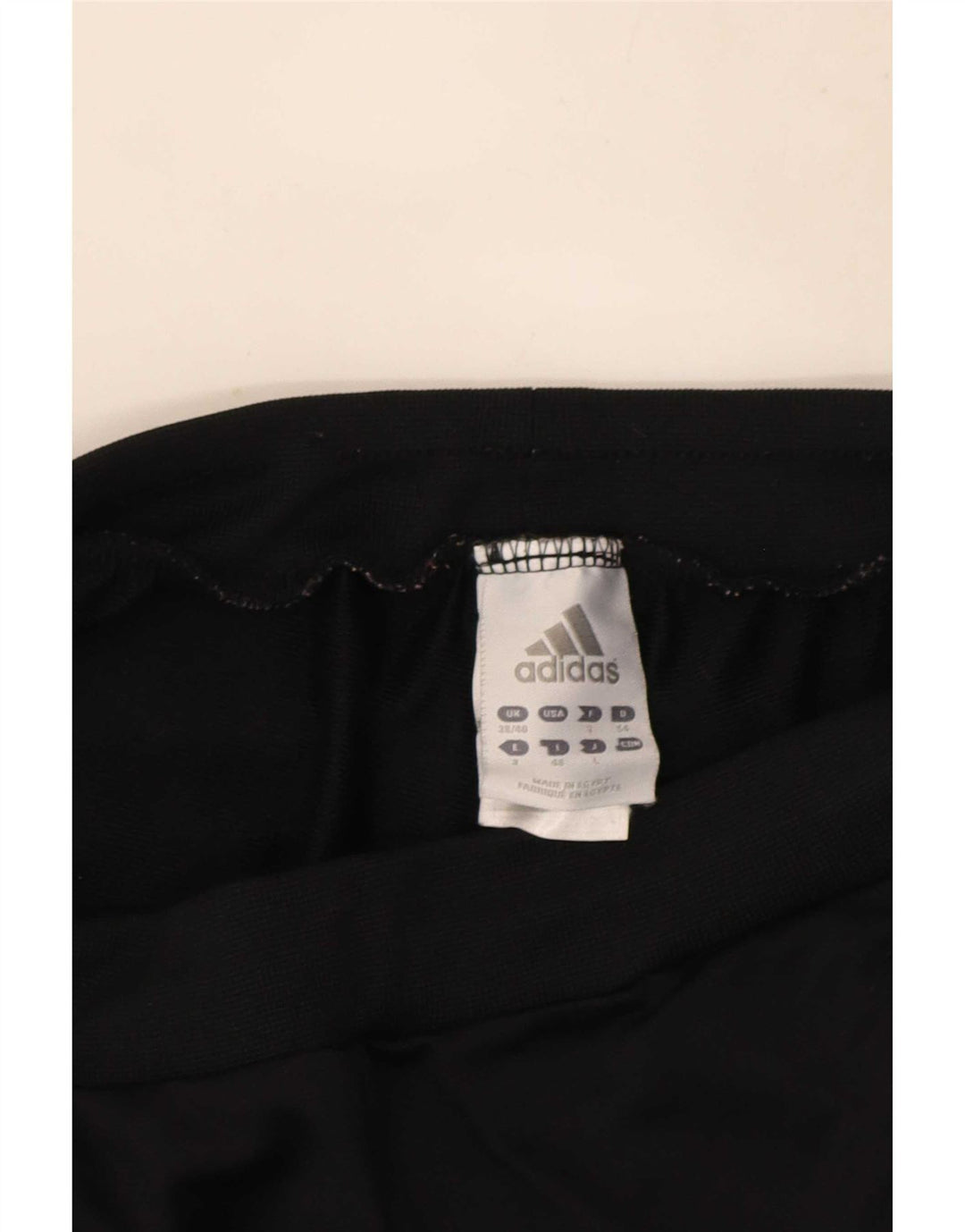 Adidas Mens Tracksuit Trousers Joggers UK 38/40 Medium Black Polyester