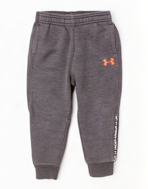 Спортивные брюки-джоггеры с графическим рисунком для мальчиков Under Armour, 12–18 месяцев, серые