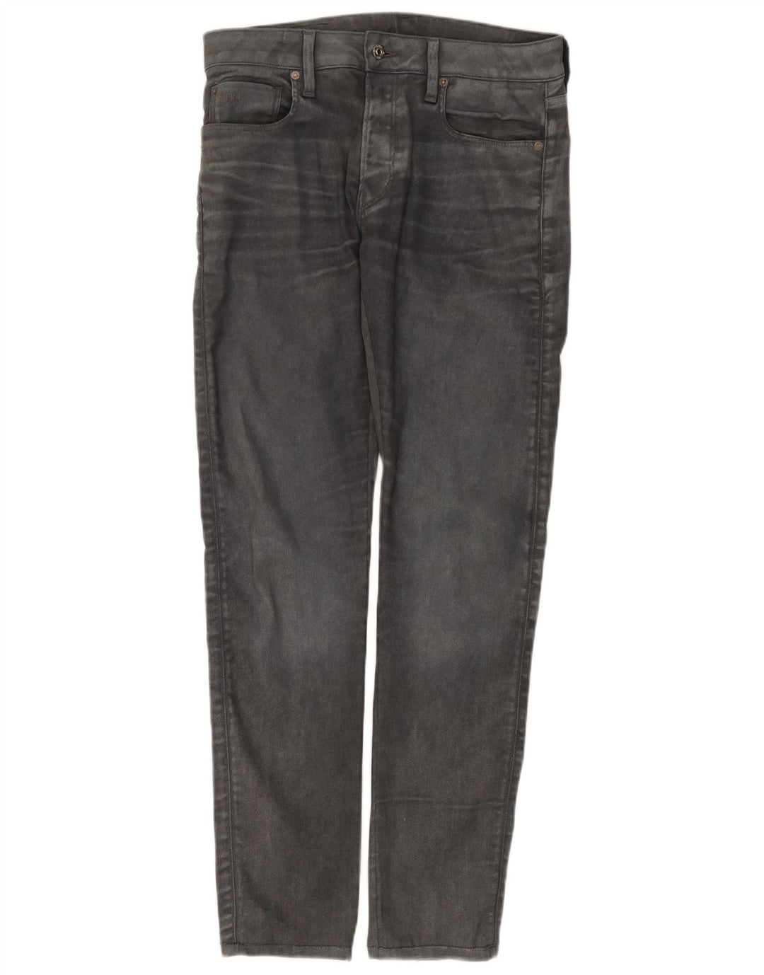 G-Star Herre 3301 Slim Jeans W31 L34 Grå Bomuld