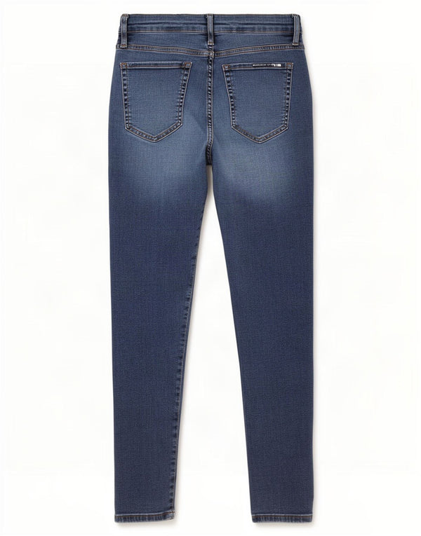 Per Una Blugi skinny pentru femei UK 12 Medium W30 L28 Blue Lyocell