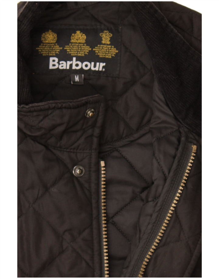 Barbour Herre quiltet jakke UK 38 Medium Sort