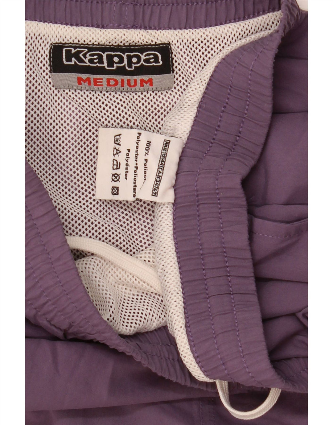 Pantaloni scurți sport Kappa pentru bărbați, poliester violet mediu