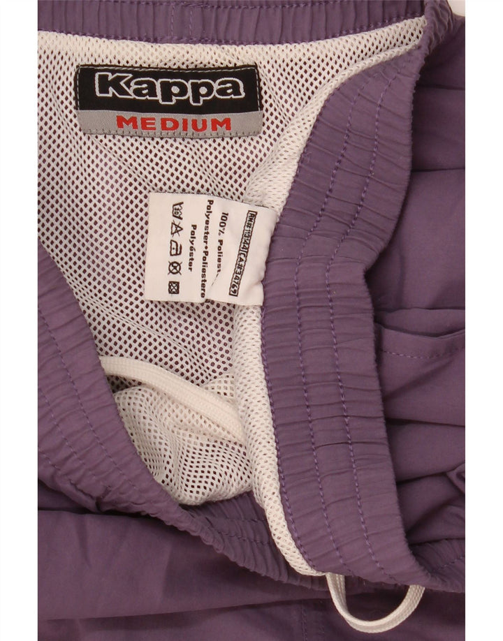 Pantaloni scurți sport Kappa pentru bărbați, poliester violet mediu