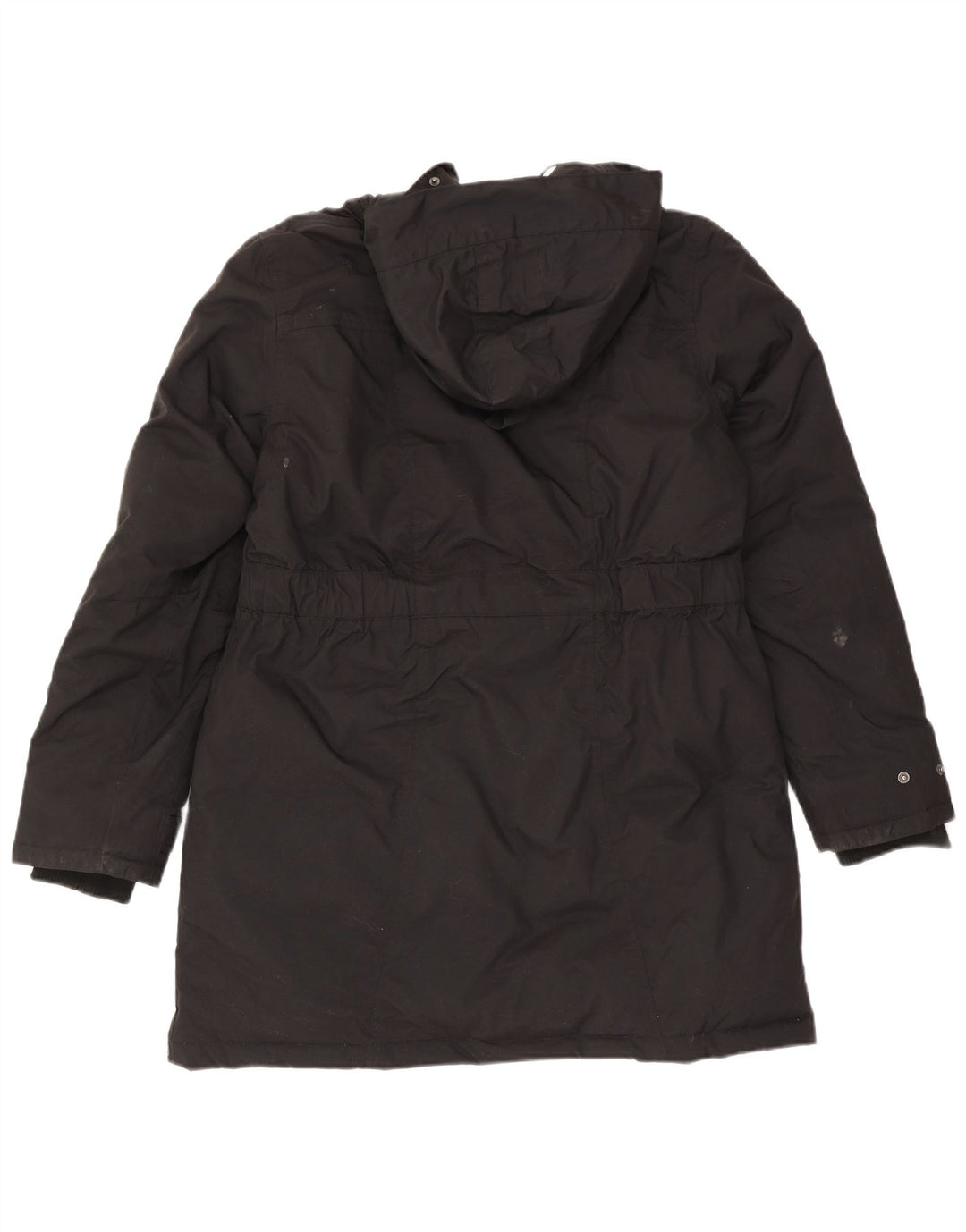 Mountain Warehouse Dame Hætte Polstret Frakke UK 14 Stor Sort Polyester