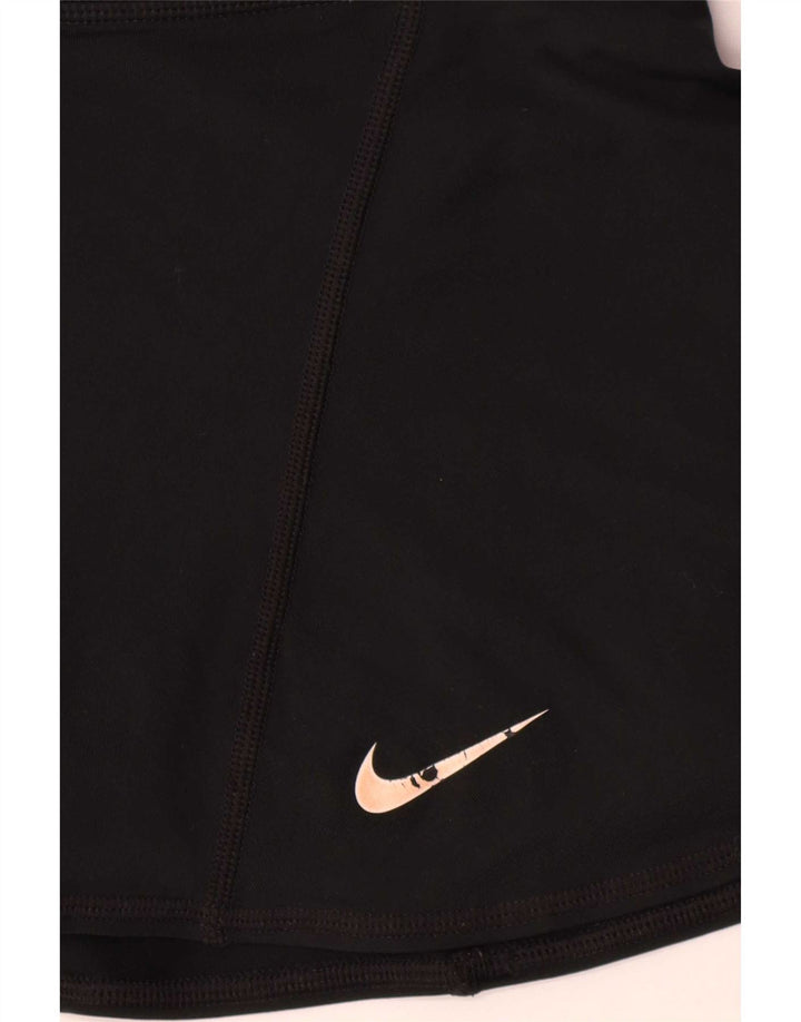 Nike Womens Dri Fit Skort UK 8 Small Black Polyester