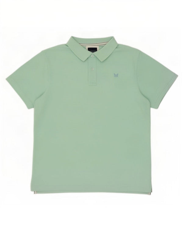 Crew Clothing Herre Polo Shirt 2XL Grøn Bomuld