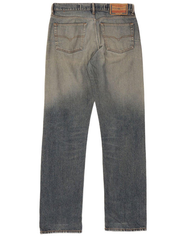Jeans dritti da uomo Diesel W33 L35 cotone blu