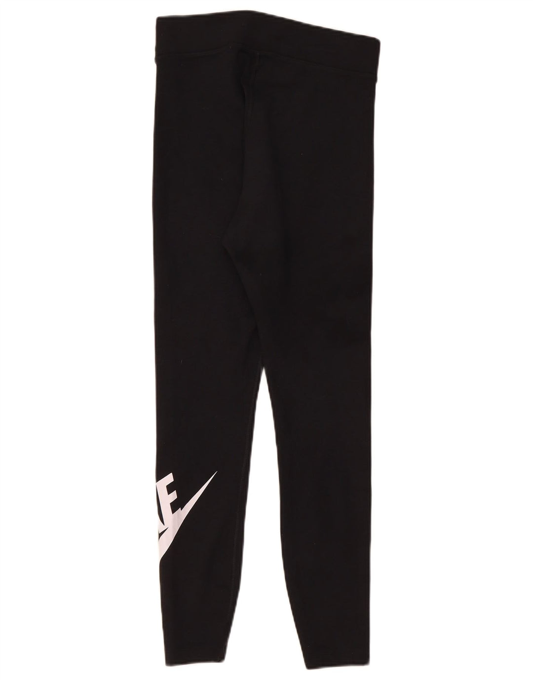 Nike Womens Graphic Leggings UK 12 Mittelschwarze Baumwolle