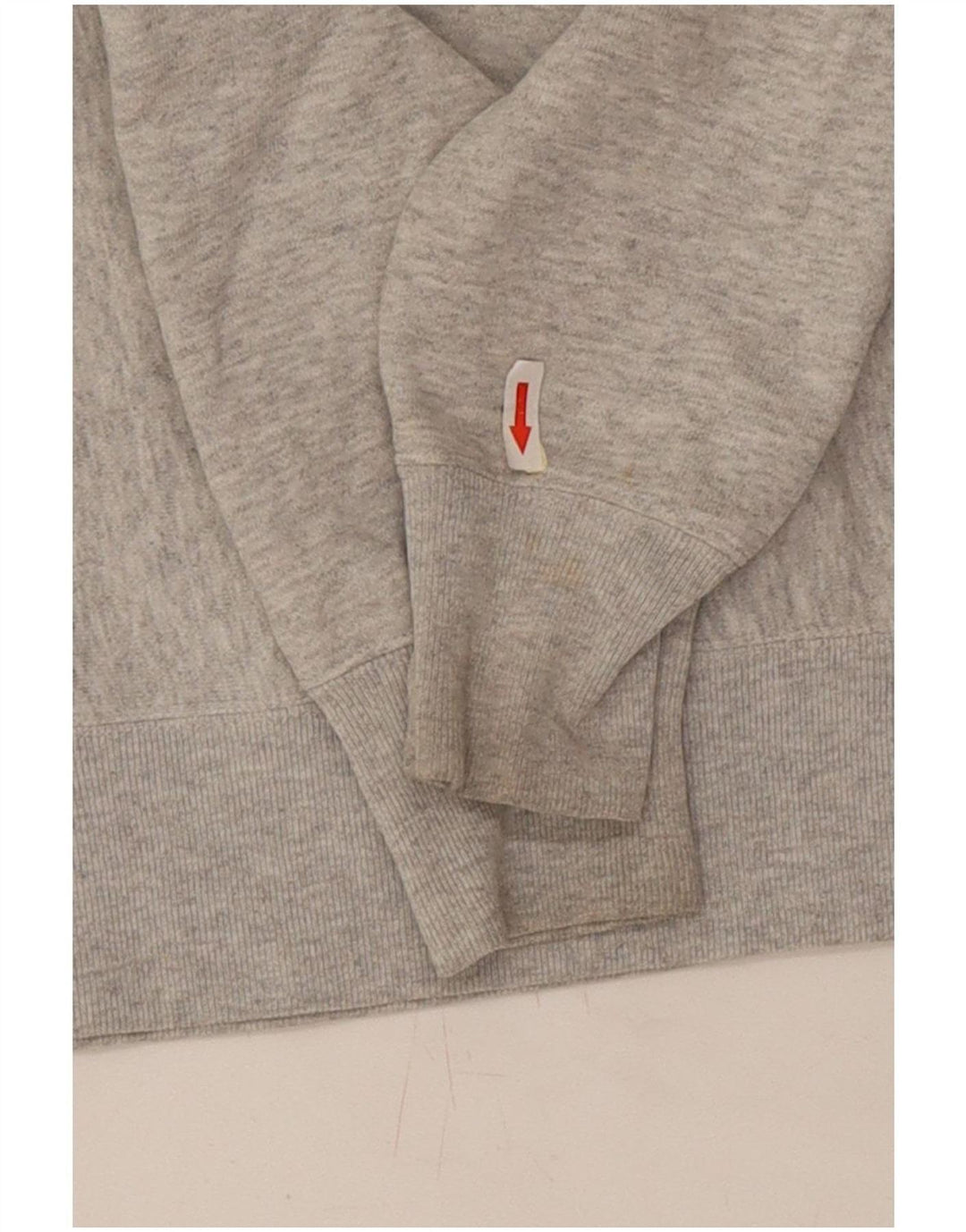 Champion Mens Sweatshirt Jumper Small Grey Flecked Cotton