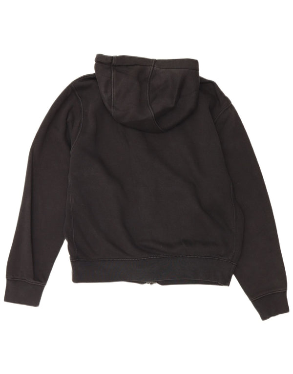 Nike Mens Zip Hoodie Sweater Small Black Cotton