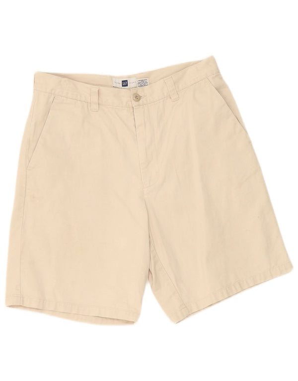 Gap Mens Chino Shorts W31 Medium  Beige Cotton
