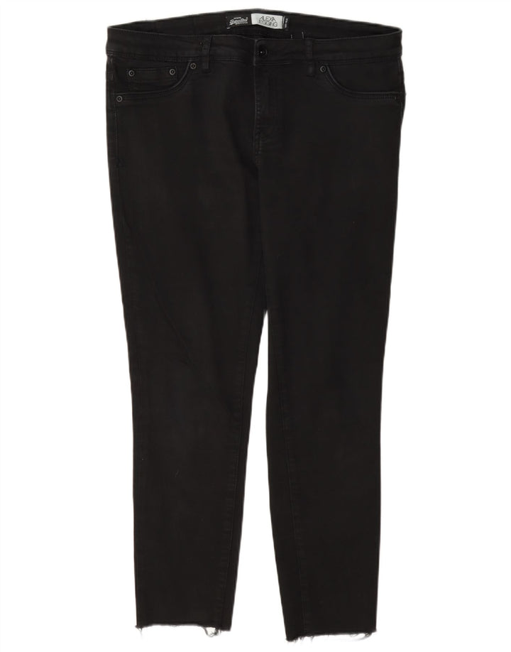 Superdry Womens Alexia Jegging Jeans W31 L26 Black Cotton